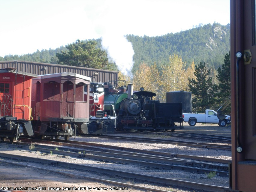 BHC 104 Smokes up